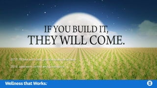 2017: fill lake with data; provide analysts access
2019: upstream control and governance
 