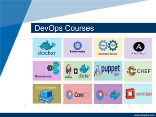 www.company.com
DevOps Courses
 