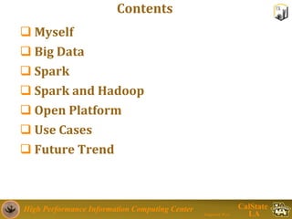 Big Data Trend with Open Platform | PPTX