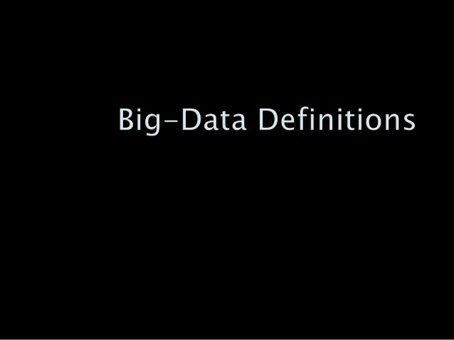 big data tutorial v4