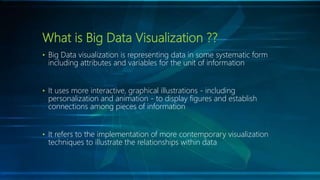 Big data visualization | PPTX