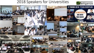 2018 Speakers for Universities
 