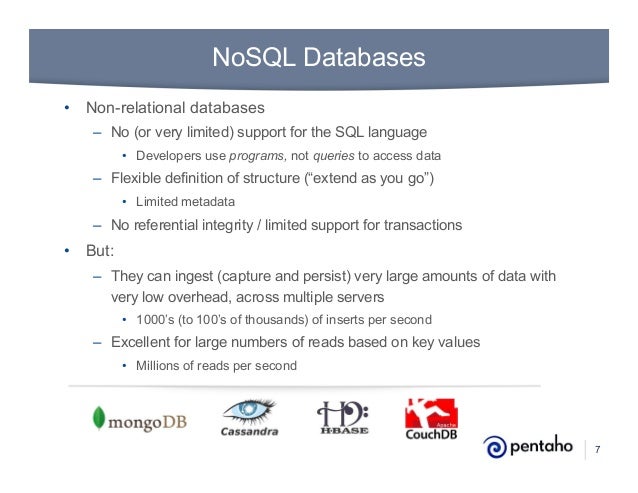 non relational database