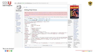 Public SPARQL Endpoint - use OpenLink Virtuoso
Wikipedia page: http://en.wikipedia.org/wiki/Pulp_Fiction
DBPedia resource:...