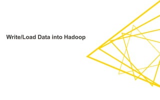 Write/Load Data into Hadoop
 