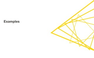Examples
 