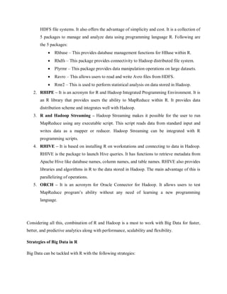 Big Data - Analytics with R | PDF