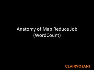Anatomy of Map Reduce Job
(WordCount)
 