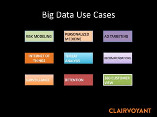 Big Data Use Cases
 