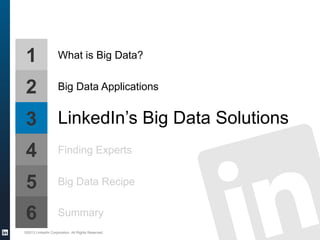 Big Data World 2013 - How LinkedIn leveraged its data to become the ...