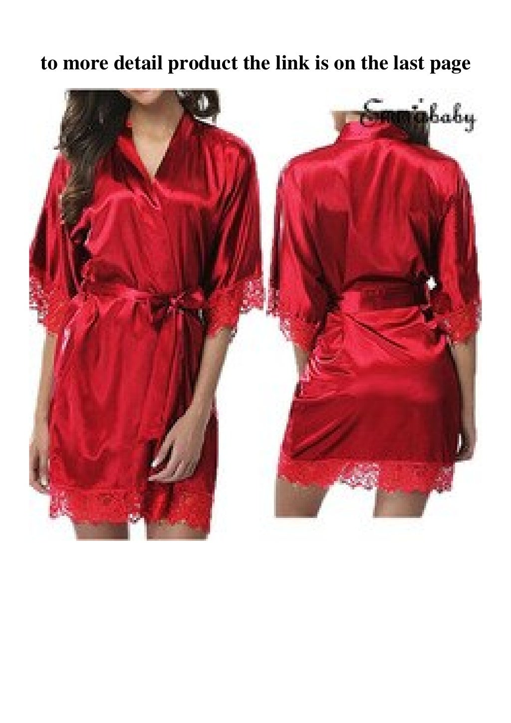 BIG DISCOUNTS Ladies Satin Robe Dressing Gown Bridal Wedding Bride Ki…