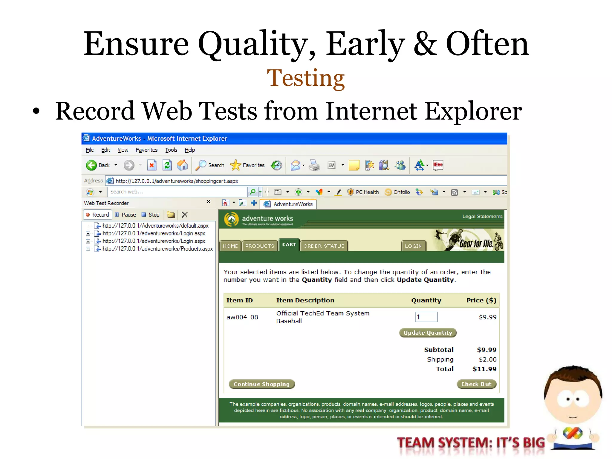 Session #1: Development Practices And The Microsoft Approach