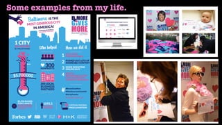 Some examples from my life.
 