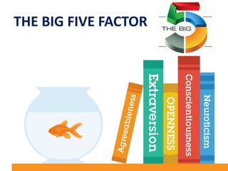THE BIG FIVE FACTOR
 