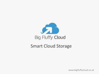 Smart Cloud Storage
www.bigfluffycloud.co.uk
 