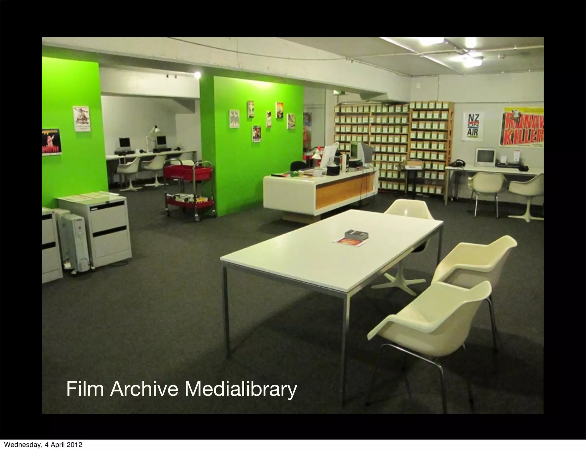 Film Archive Medialibrary

Wednesday, 4 April 2012
 