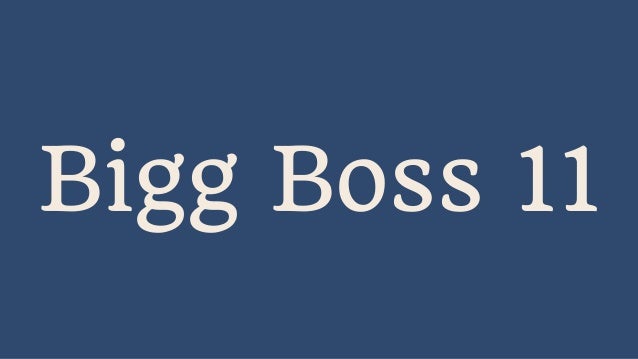 bigg boss season 11 full episode