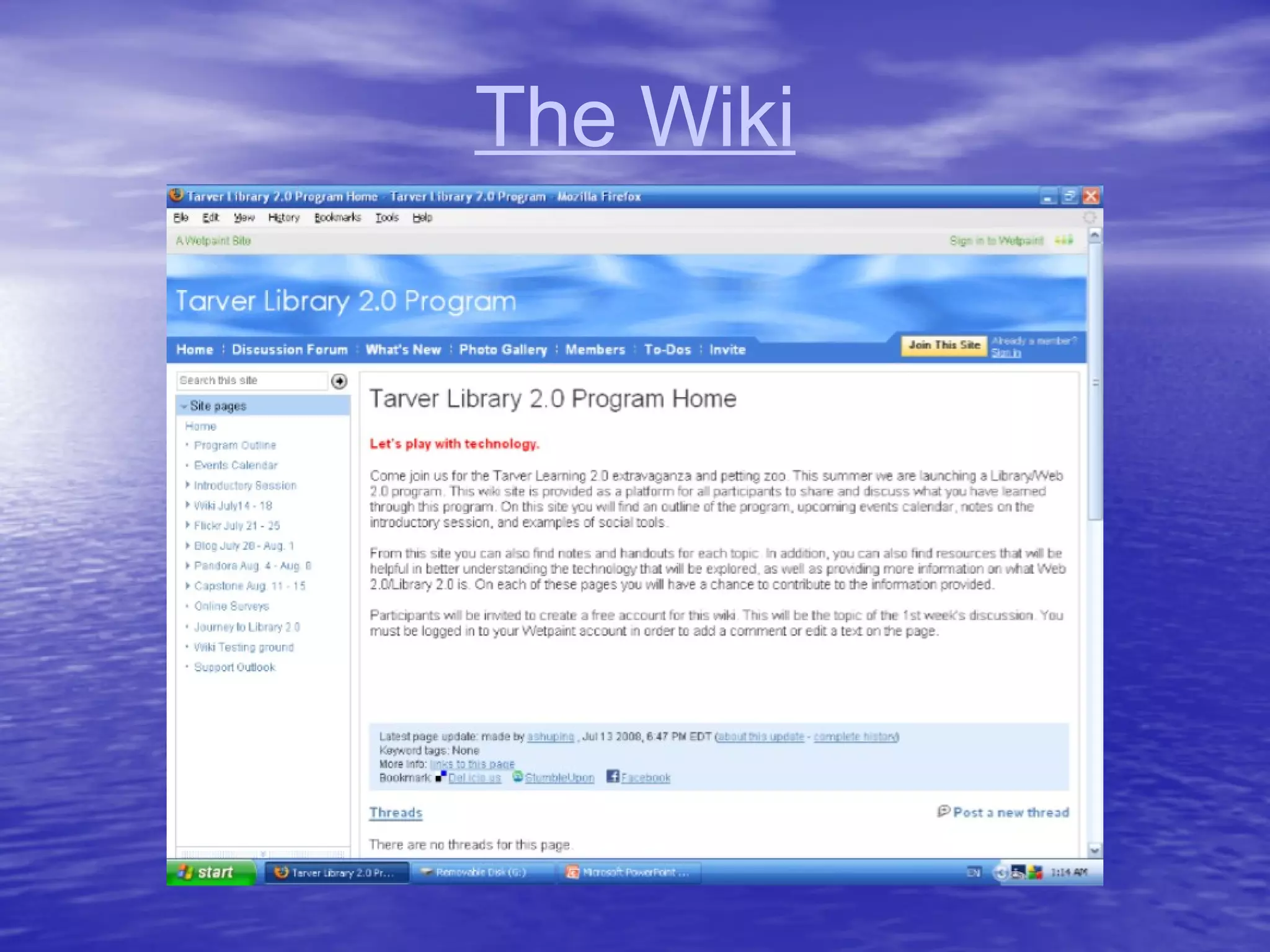 The Wiki