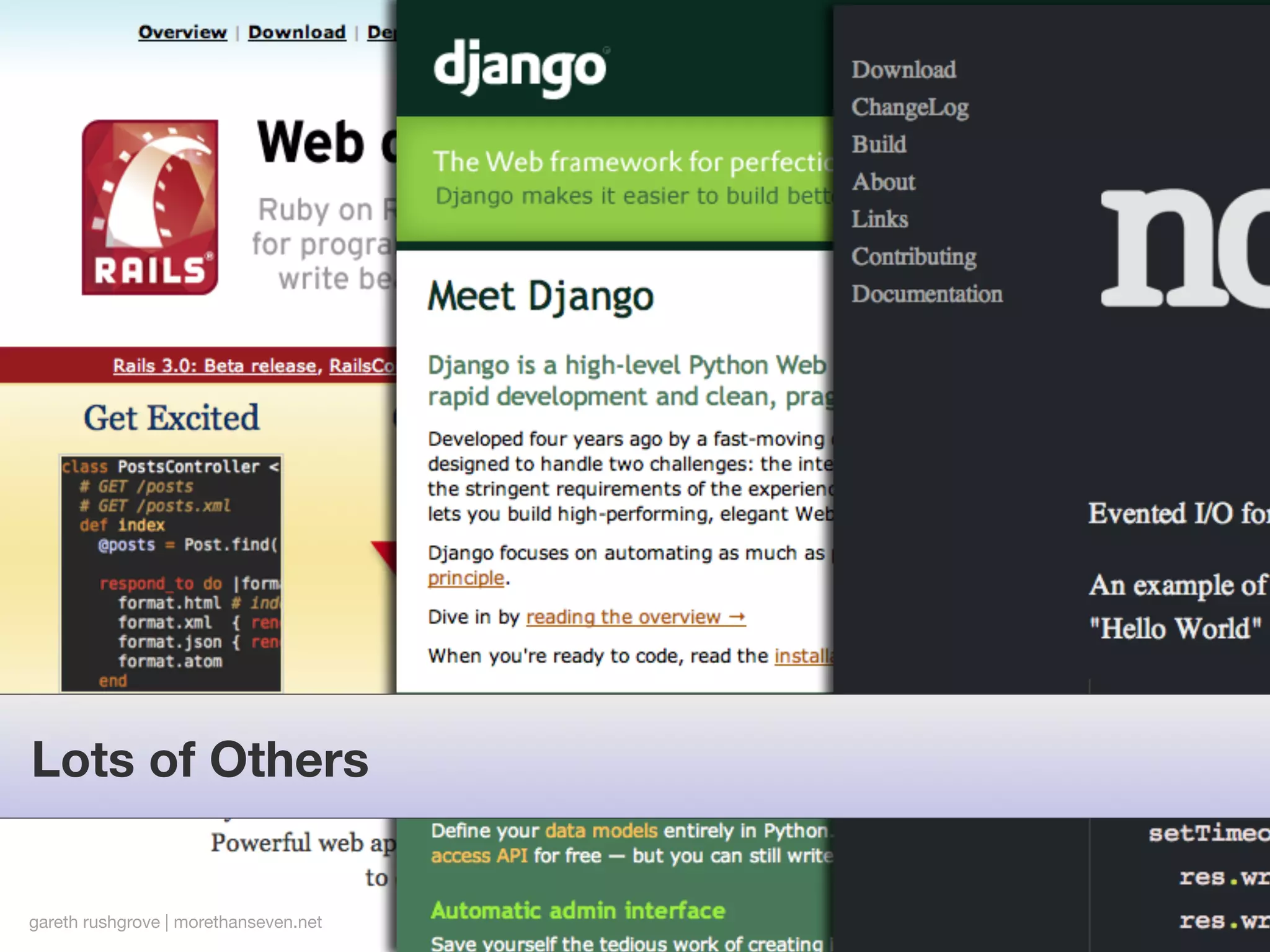 Lots of Others


gareth rushgrove | morethanseven.net
 