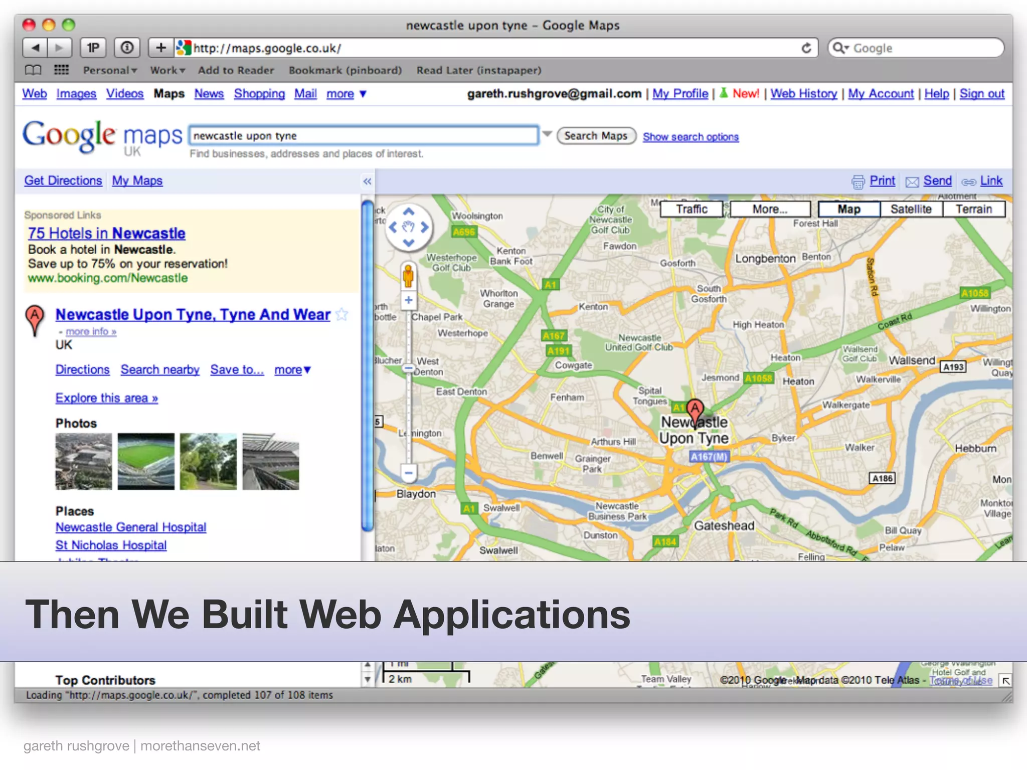 Then We Built Web Applications


gareth rushgrove | morethanseven.net
 