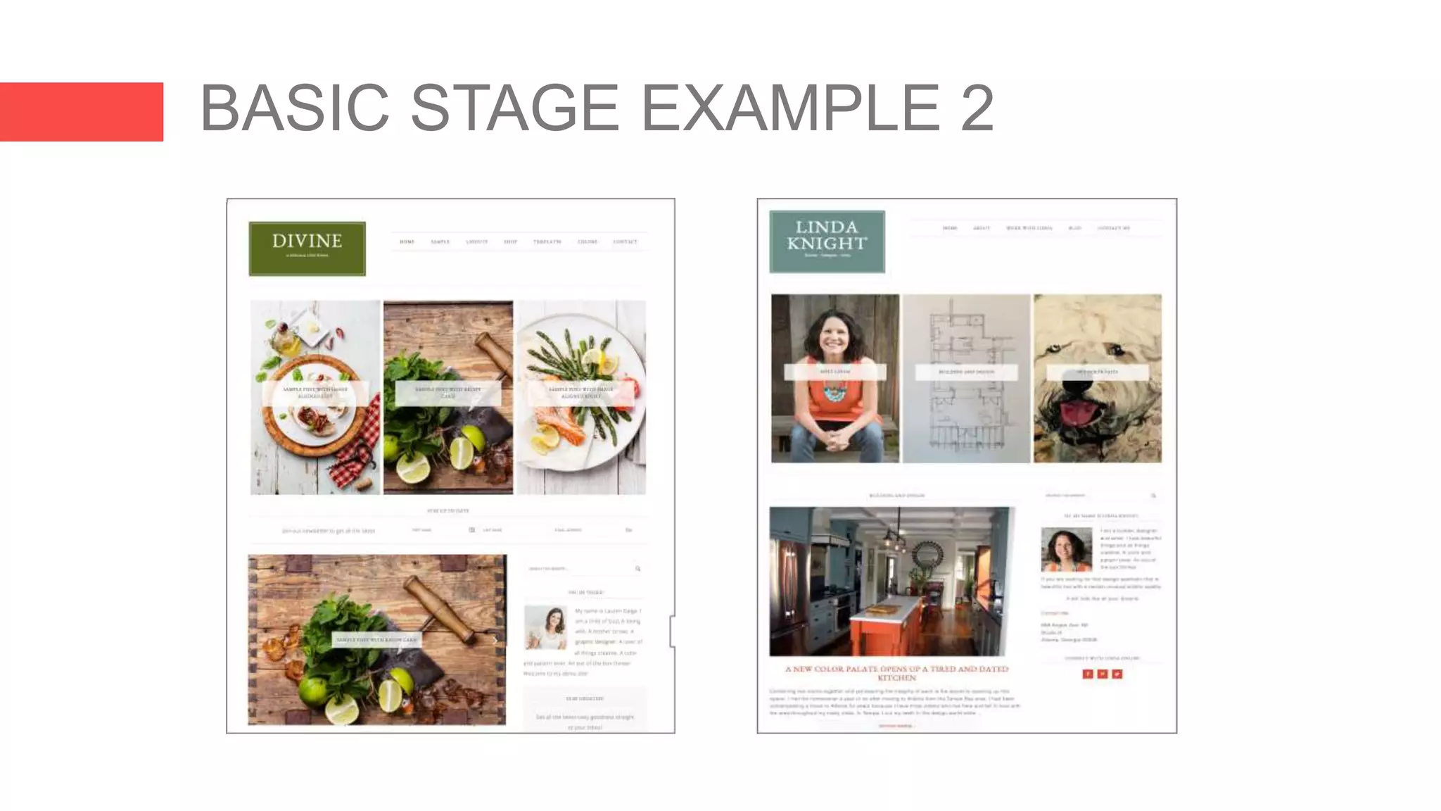 BASIC STAGE EXAMPLE 2
 