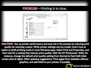 Biggest printer problems with their solutions