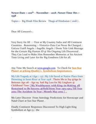 Big hindi film review thugs of hindostan ( 2018 ) .