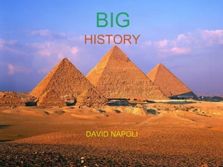 BIG  HISTORY DAVID NAPOLI 