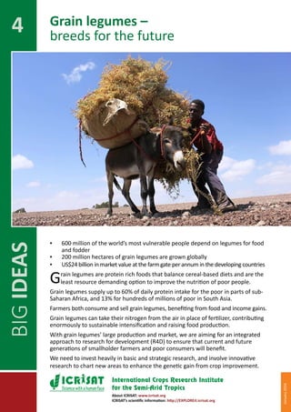 BIG IDEAS for partnerships in sustainable development