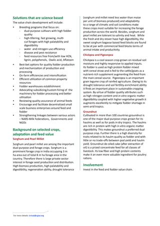 BIG IDEAS for partnerships in sustainable development