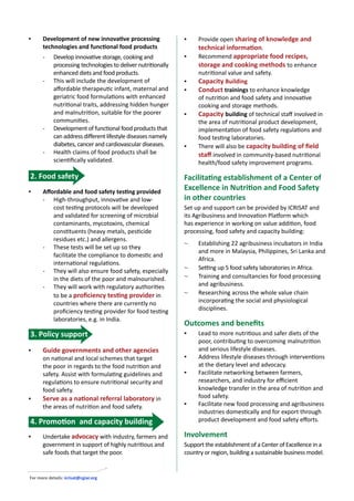 BIG IDEAS for partnerships in sustainable development