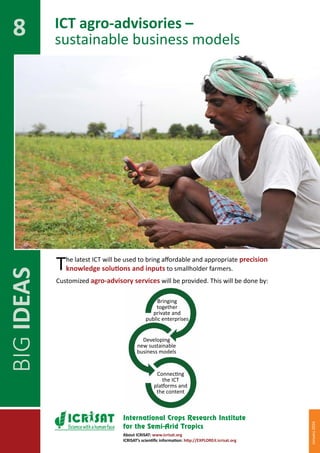 BIG IDEAS for partnerships in sustainable development