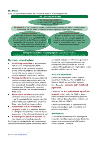 BIG IDEAS for partnerships in sustainable development