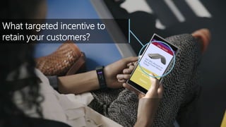 What targeted incentive to
retain your customers?
 