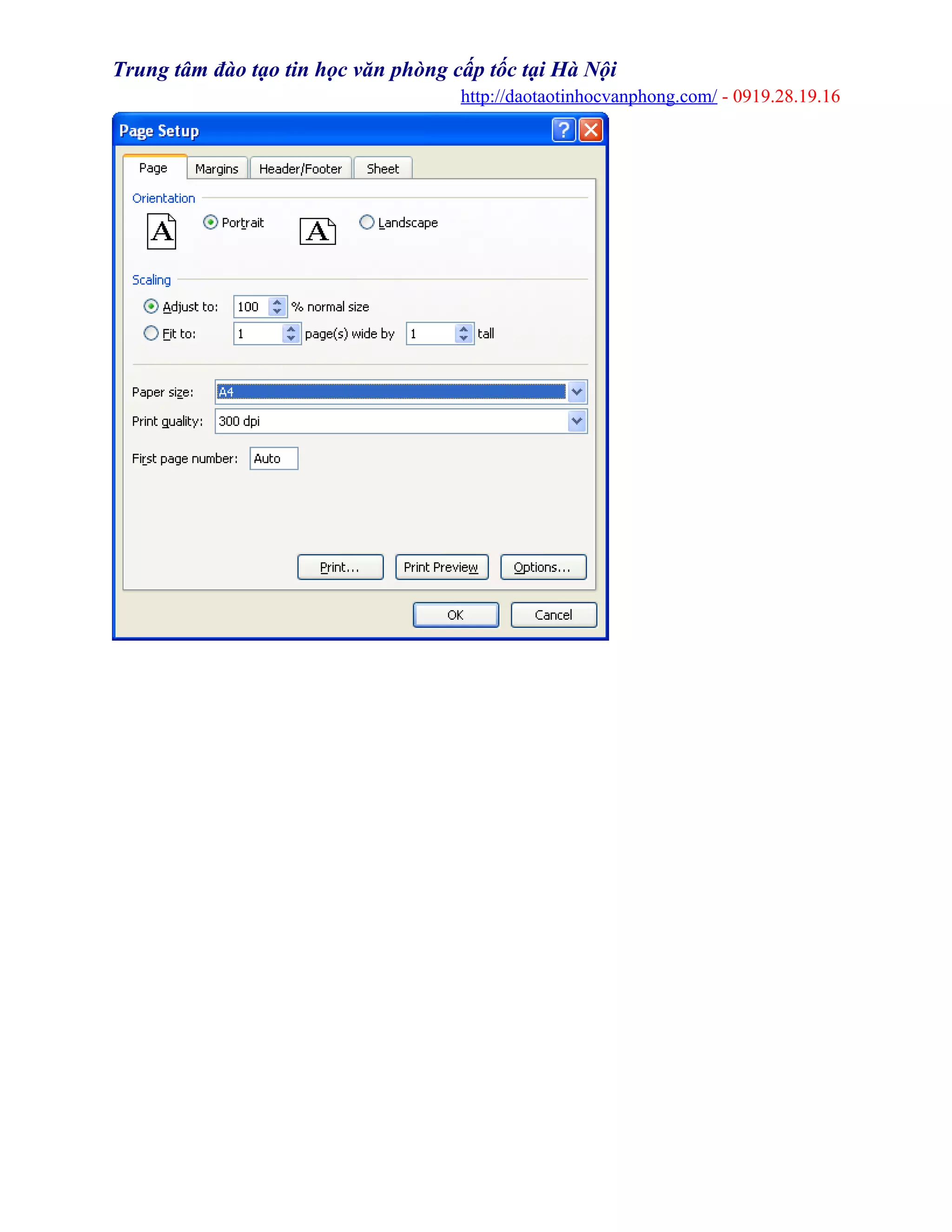 Trung tâm đào tạo tin học văn phòng cấp tốc tại Hà Nội
http://daotaotinhocvanphong.com/ - 0919.28.19.16
 