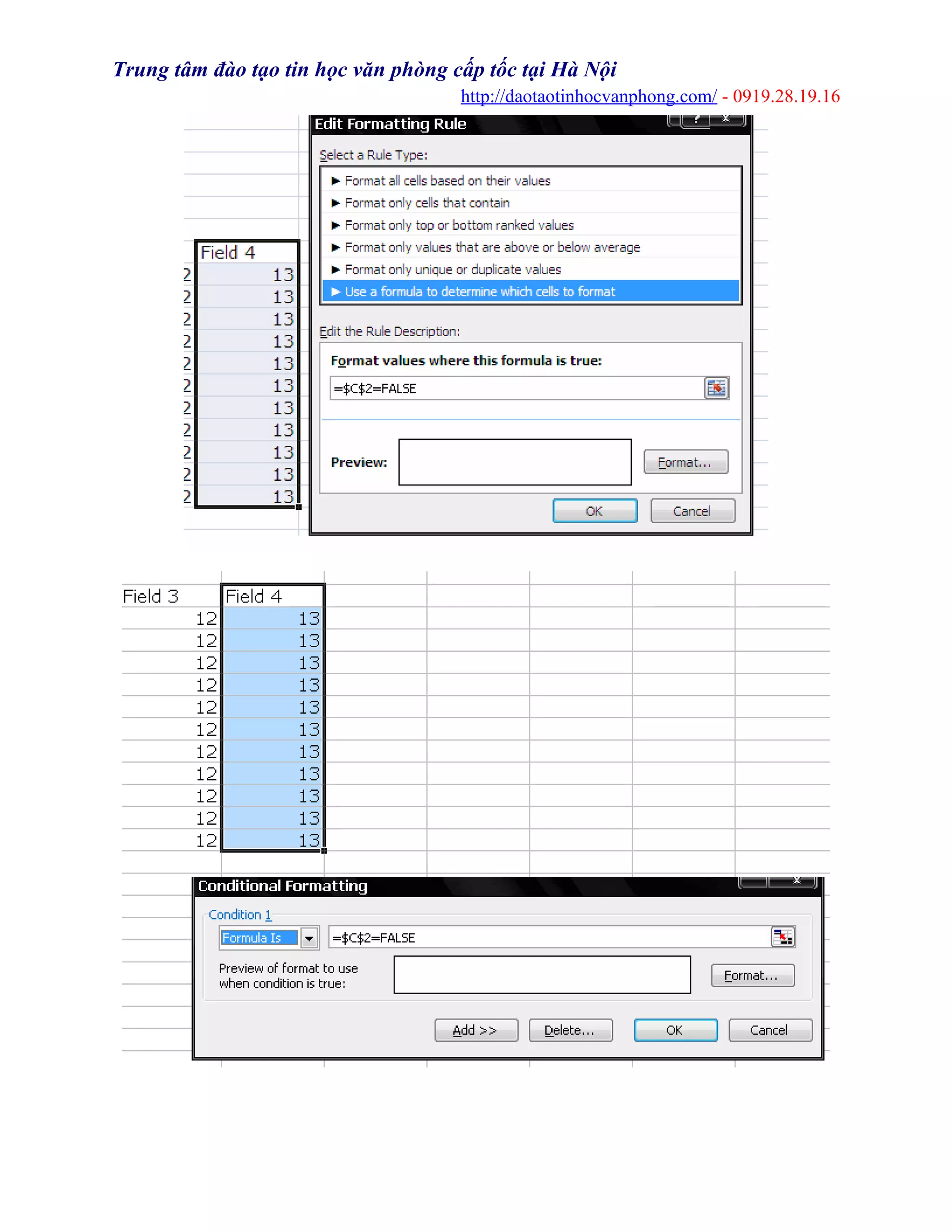 Trung tâm đào tạo tin học văn phòng cấp tốc tại Hà Nội
http://daotaotinhocvanphong.com/ - 0919.28.19.16
 