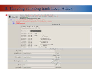 II. Tấn công và phòng tránh Local Attack
Shell R57
 