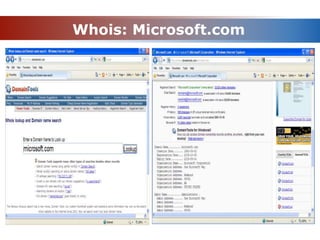 Whois: Microsoft.com
 