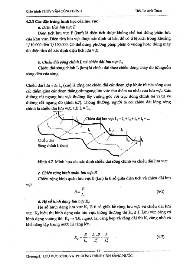 Bài giảng thủy văn công trình - Trường Đại học Cần Thơ.pdf | Free Download
