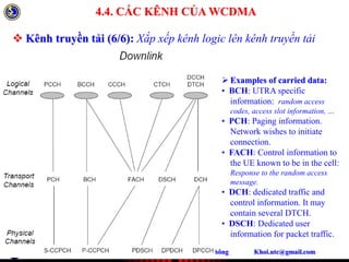 Bài giảng wcdma | PDF