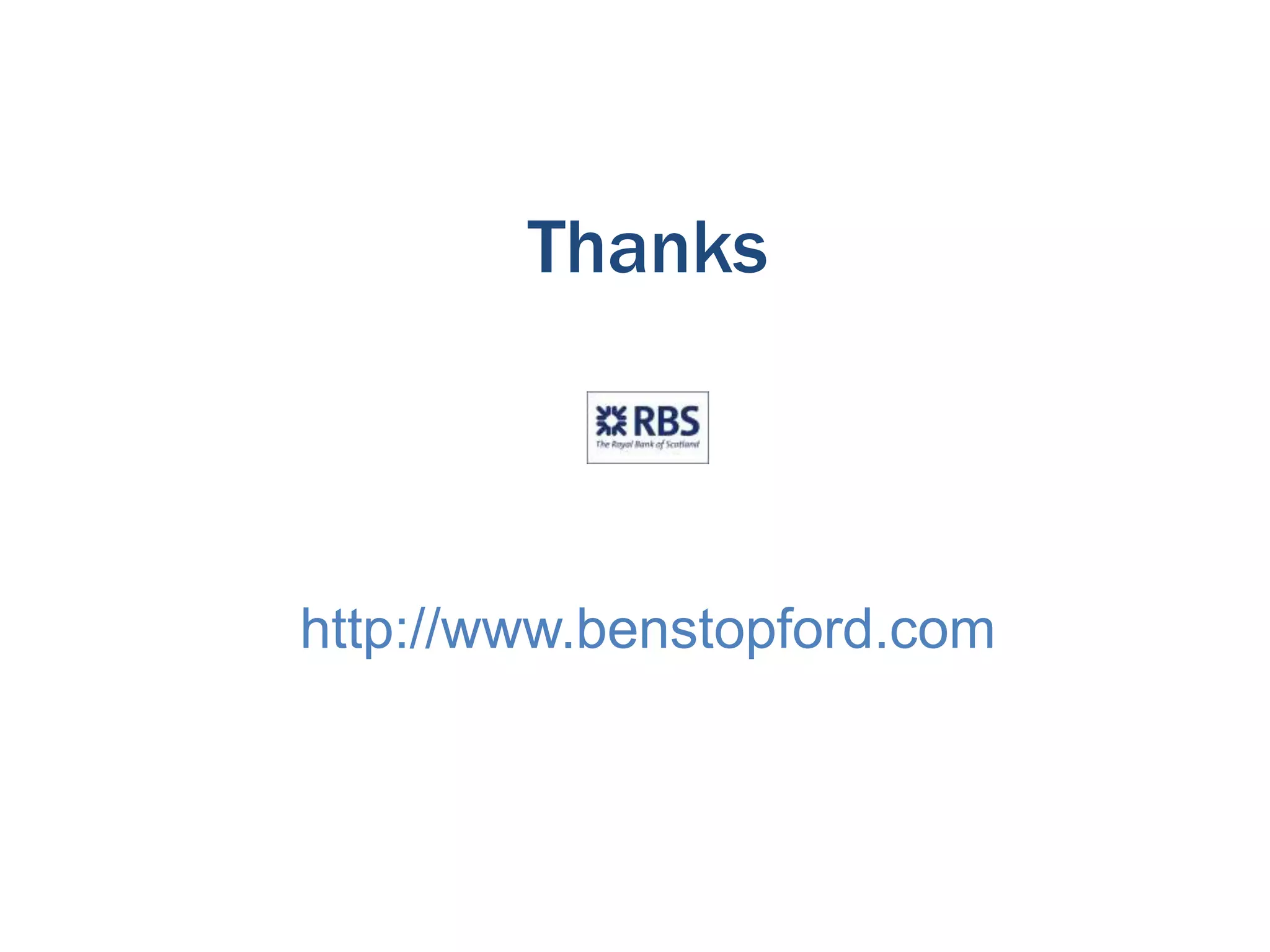 Thanks

http://www.benstopford.com

 