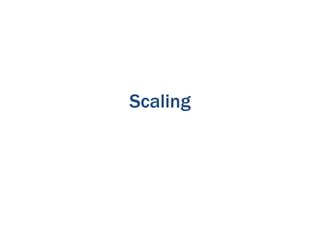 Scaling

 