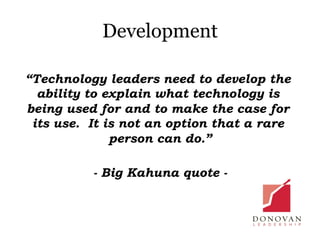 Big Kahuna Leadership Survey