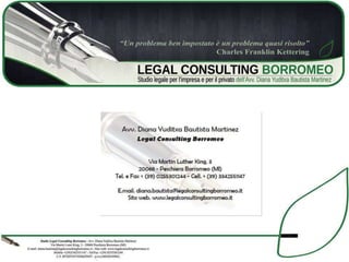 Legal Consulting Borromeo