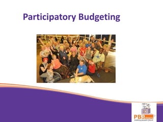 Participatory Budgeting
 
