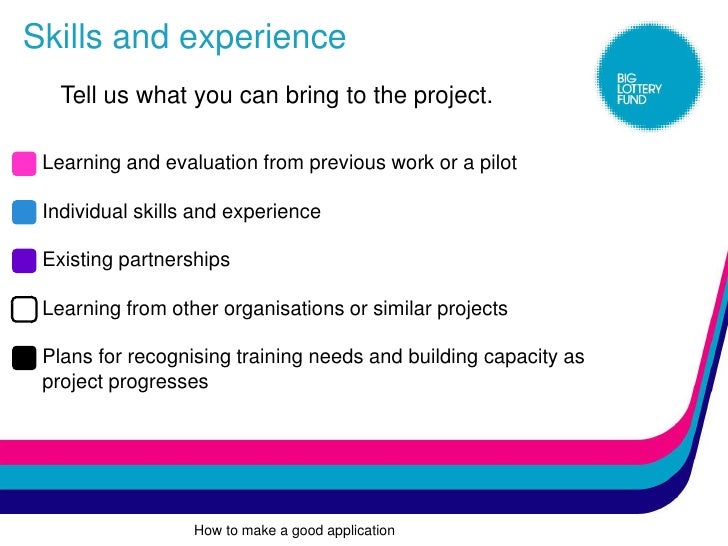what skills and experience can you bring to this role
