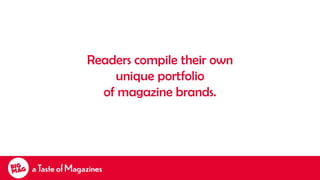 Big mag   the unique value of magazine brands magnify 2019