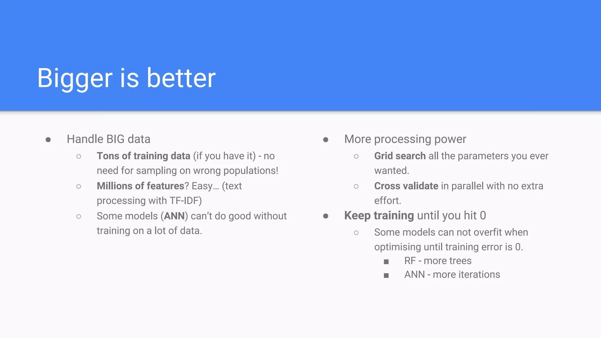 Google in just 1 minute:
1000 new
devices
3M Searches 100 Hours
1B Activated
Devices
100M GB
Search
Content
 