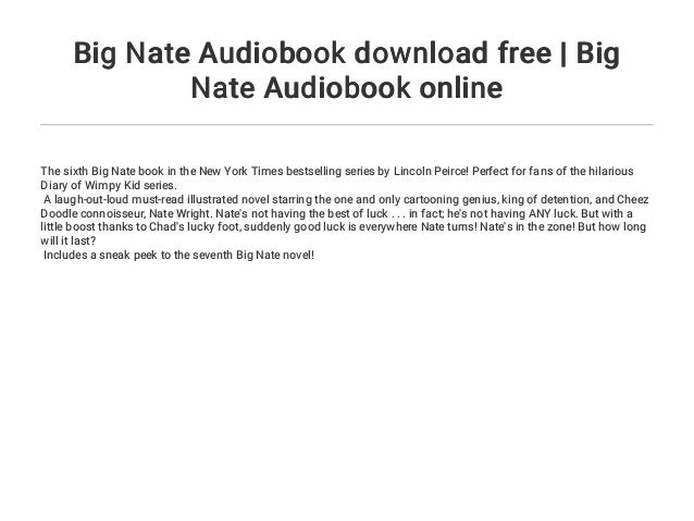 big nate books free download