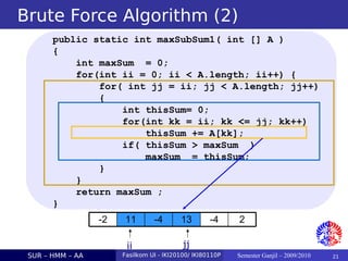 Unsam Algorithm Big O - Analisa Algoritma | PDF